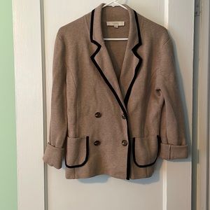 LOFT knit blazer!
